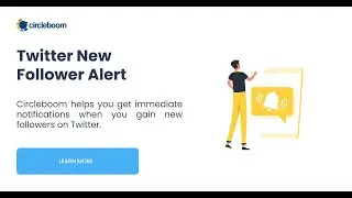 Twitter New Follower Alert - Check Your New Followers!
