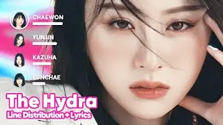 LE SSERAFIM - The Hydra (Line Distribution + Lyrics Karaoke) PATREON REQUESTED