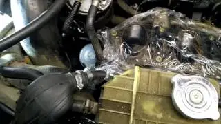 Ручной насос подкачки топлива Vito 638. Куда ставить. Подсос воздуха.