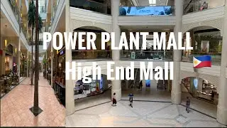 Power Plant Mall Makati /Walking Tour of High End Mall/ Travel