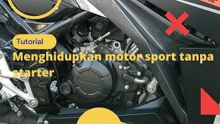 Menghidupkan motorsport tanpa starter dan kick starter
