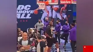 Fan Calls Lebron a Baby and he Makes Crying Noise in Response 😂😂😂