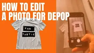 How To Edit Your Depop Photos with DropSpace.co on iPhone