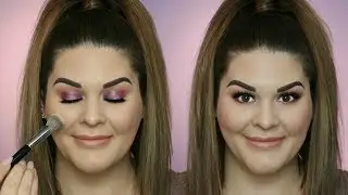 HUDA BEAUTY DESERT DUSK PALETTE: SUNSET TUTORIAL