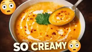 Thai Coconut Pumpkin Soup Recipe 🌱🥥 | Day #6 | of 7 Days of Cozy Vegan Soups for Fall 🥣