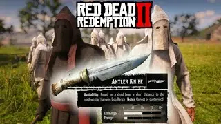Ку-клукс-клан и нож из рога Red Dead Redemption 2