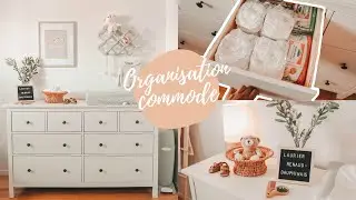 ORGANISATION COMMODE BÉBÉ 2020 // COMMODE IKEA