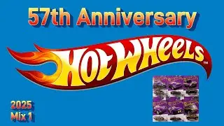 Hot Wheels 57th Anniversary Set - Mix 1
