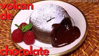 Chocolate Volcano | Chocolate Lava Cake | Coulant - Easy Recipes with Roci
