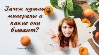 Зачем организму минералы и какие они бывают. Какие усваиваются лучше.