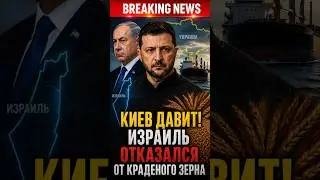 Kyiv is putting pressure on Israel! Israel has renounced the stolen grain.