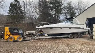 Fixing a muddy parking lot