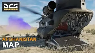 Afghanistan Map Test Footage | DCS World 2.9