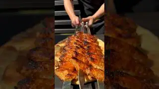 Нежные и вкусные крылышки на мангале