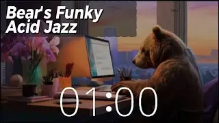 1 Minute Power Boost: Bear's Quick 60 Second Refresh Session ⏳🎵