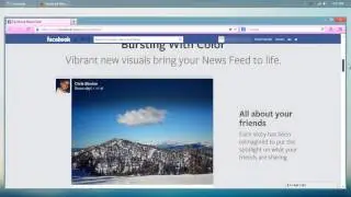 How to get Facebook new design layout 2013