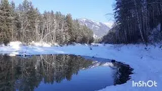 Голубые Озёра за селом Аскат