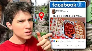 Probando la COMIDA de Facebook Marketplace ¿Está buena o 🤢?