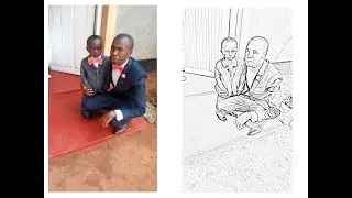 Converting an image into a pencil sketch using Gimp 2.8