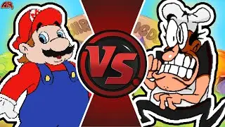 CDI MARIO vs PEPPINO! (Hotel Mario vs Pizza Tower) | CARTOON FIGHT CLUB