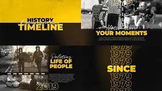 History Documentary Timeline | Free Pemium After Efefct template Download By HM Mazaharul |