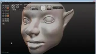 Sculptris Basics Tutorial - Female Head 5