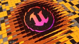Unreal Engine Motion Design: Flippin' Tiles Logo Reveal