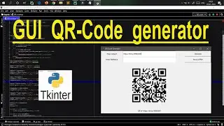 How to generate QR code using Python and Tkinter GUI | Learn Overflow