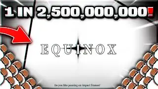 USING ALL MY HEAVENLY POTIONS FOR EQUINOX (1 in 2,500,000,000) | Sol's RNG