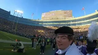 Lambeau Field Whitewater Marching Band 2023 Tuba Cam