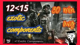 Exotic components farm, Tom Clancy's The Division 2, No build needed.