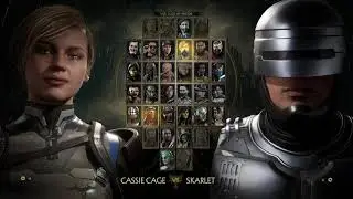 PS4 Mortal Kombat 11  ROBOCOP VS KITANA