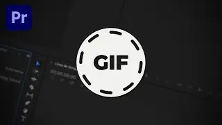 Como Hacer Un GIF Animado | Premiere Pro Tutorial