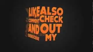 2D After Effects Outro Template [Typography]