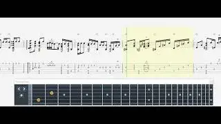Attention Fingerstyle Tabs - Josephine Alexandra Version in Standard Tuning