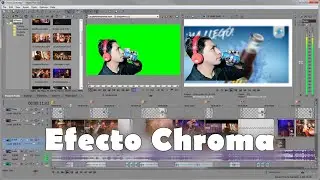 Efecto Chroma Key Profesional  2020 🎬 Sony Vegas tutorial y Vegas pro