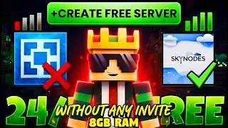 How To Make Free Minecraft Server 24x7 | Best Free 24/7 Minecraft Hosting😯