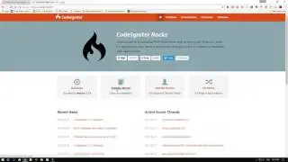 Ep. 03 - Connect CodeIgniter to a database. Use database for sessions