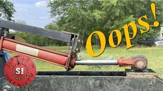 Hydraulic Cylinder Replacement on Tractor Implement