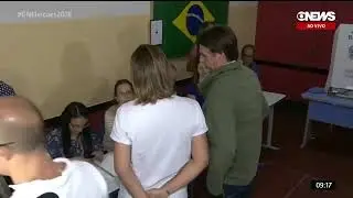 JAIR BOLSONARO VOTANDO NO 2° TURNO