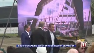 Groundbreaking for Hector International Airport expansion