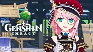 Meeting Charlotte - Duel! The Summoners Summit Event day 1 | Genshin Impact