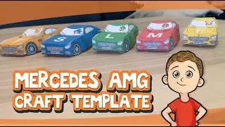 Mercedes AMG Craft Template (Sonic, Tails, Mario, Luigi & Pikachu)