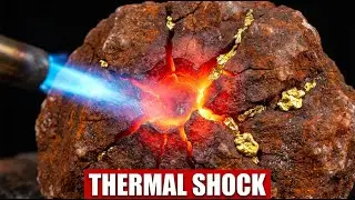 How to 'Roast' Rusty Rocks to Reveal Hidden Gold The Thermal Shock Method