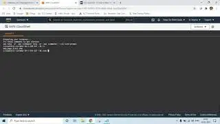 hosting a static web page using ec2 and apache using amazon cloudshell and linux scripting(cli)
