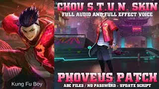 Chou S.T.U.N. Script | True Audio | Skill Effect | ABC File By ArthurTzy | Mobile Legends