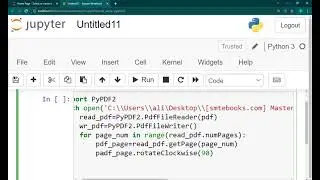 Python Pdf file Rotate Page