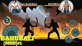 BAHUBALI MOD#1 |BAHUBALI Vs BAHUBALI SON | SHADOW FIGHT 2