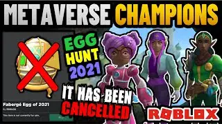 EGG HUNT 2021 CANCELLED? REPLACED WITH RTHRO EVENT? (ROBLOX)