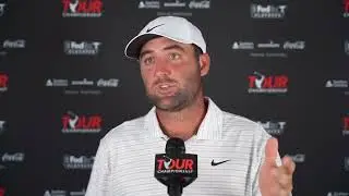 Scottie Scheffler Saturday Flash Interview 2024 Tour Championship © PGA Tour